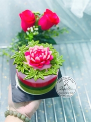 Khuôn Silicon - Sen Đá Nở - 6.3cm - Tầng