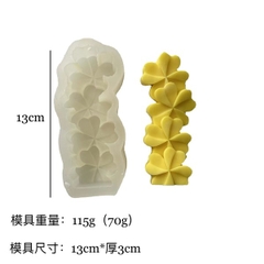 Khuôn Silicon - Dây Trái Tim Xoay 4c