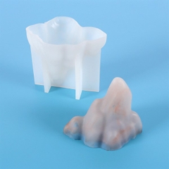 Khuôn Silicon - Ngọn Núi - Set 3c 5-10-17cm