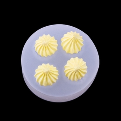 Khuôn Silicon - Hoa Thị - Sò Xoắn 4c - 2cm