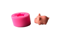 Khuôn Silicon - Động Vật - Heo - Ủn Ỉn 3.7cm