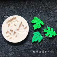 Khuôn Silicon - Lá Phong - 4.5cm - 3c