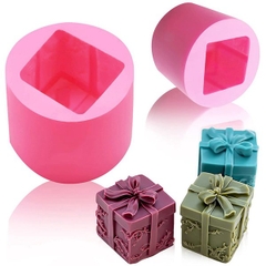 Khuôn Silicon - Hộp Quà - Nơ Gói HOT - 5.5cm