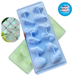 Khay Đá Nhựa VT - KD16 - TH 12c - Hải Sản Nhỏ