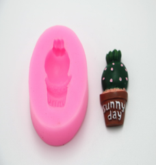 Khuôn Silicon - Sen Đá Sunny - Ngọn