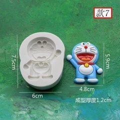 Khuôn Silicon - Mèo Doremon Mẫu 7