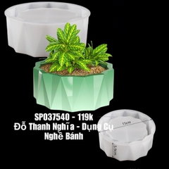 Khuôn Silicon - Bình Hoa - Chậu Hoa Sọc Đứng