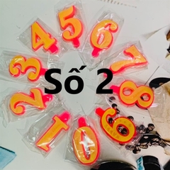 Nến Số - Đèn Cầy - Số 2