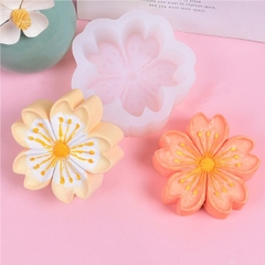 Khuôn Silicon - Hoa Mai Đào - 5 cánh 7.3cm