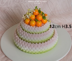 Khuôn Silicon - Đế Sen Thái Tầng - 12cm Cao 3.5cm