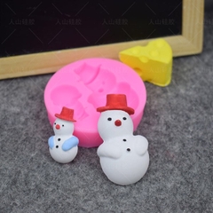 Khuôn Silicon - Noel - Người Nón 2c