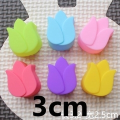 [10 cup] Khuôn Silicon - Cup Set 3cm - M28 - Tulip