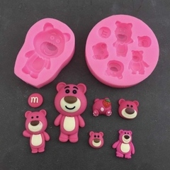 Khuôn Silicon - Động Vật - Gấu Dâu 5.6cm