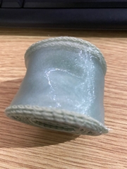 RUY BĂNG - VOAN - 9MX3CM - MÀU XANH ĐẬU