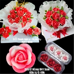 Khuôn Silicon - Hoa Hồng Nở - 5.5cm - Thái Nở -b41
