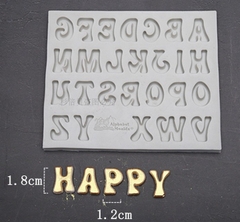 Khuôn Silicon - Chữ Cái IN - Chữ Cái In Nghiêng