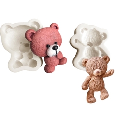 Khuôn Silicon - Động Vật - Gấu Teddy Giơ Tay