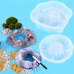 Khuôn Silicon - Đế - Núi Thung Lũng - Núi Thung Lũng 12.3Cm