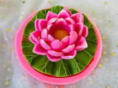 Khuôn Silicon - Hoa Sen Thái Nở - 9cm