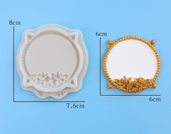 Khuôn Silicon - Bảng Trơn Khung Ảnh- gương - Bảng 6cm
