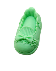 Khuôn Silicon - Em Bé Giày - Nơ Viền 7cm