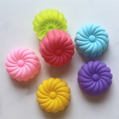 [10 cup] Khuôn Silicon - Cup Set 5cm - M33 - Chấm Xoay