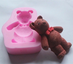 Khuôn Silicon - Động Vật - Gấu - Gấu Teddy 6.8cm