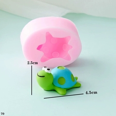 Khuôn Silicon - Biển - Con Rùa 4.5cm