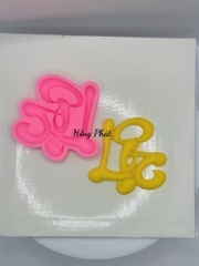 Khuôn Silicon - Chữ Thư pháp - HP - Lộc