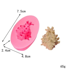 Khuôn Silicon - Sinh Vật Biển TH - Ốc Biển 5.5cm