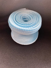 RUY BĂNG - VOAN - 9MX3CM - MÀU XANH
