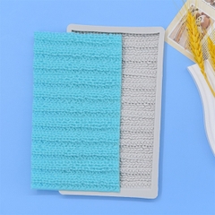 Khuôn Silicon - Viền Mảng 2D - Đan Len Dọc 18cm