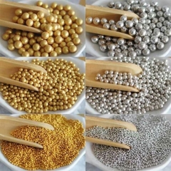 Kẹo Bi 6Mm Trang Trí Bánh - BI VÀNG 6mm