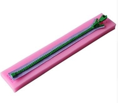 Khuôn Silicon - Viền Chuỗi Dây - Dây Kéo