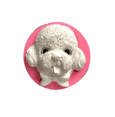 Khuôn Silicon - Động Vật - Chó Mặt - 5.5cm