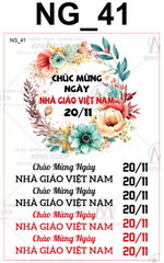 Decal Nhà Giáo 20/11 - DNG - DNG41