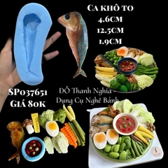 Khuôn Silicon - Món Ăn - Cá Khô - Khô To 12.5cm
