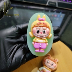 Khuôn Silicon - Labubu Nhỏ - Đội Nơ Nhỏ