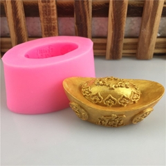 Khuôn Silicon - Thỏi Vàng - Thỏi 7cm