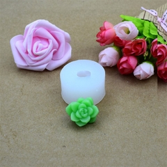 Khuôn Silicon - Sen Đá Nở - 3cm - Xòe 3 Tầng