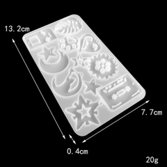 Khuôn Silicon - Bầu Trời - Vĩ TH 12c Trăng Sao Lá