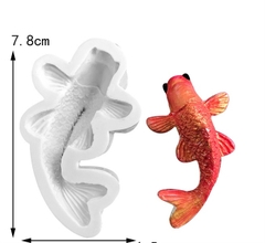 Khuôn Silicon - Biển - Cá Koi 7.8cm