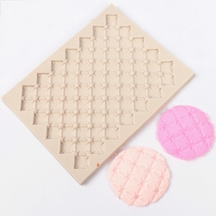 Khuôn Silicon - Viền Mảng 2D - Tứ Giác Tia 18x13.5cm
