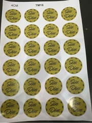 Decal Chủ Đề Trung Thu - Tem Nhân Bánh