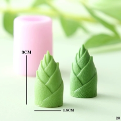 Khuôn Silicon - Lá Cành -Măng Tre Trúc 3cm