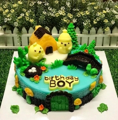 Khuôn Silicon - Chữ happy BOY