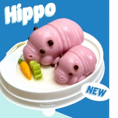 Khuôn Silicon - Động Vật - Hà Mã Mẹ 8cm x 6cm
