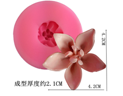 Khuôn Silicon - Hoa Thủy Tiên 5 Cánh A6 - 4.2cm