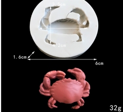 Khuôn Silicon - Biển - Cua - 4.2x3.5cm Con Cua Nhỏ