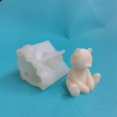 Khuôn Silicon - Động Vật - Gấu Ngồi 9.2cm